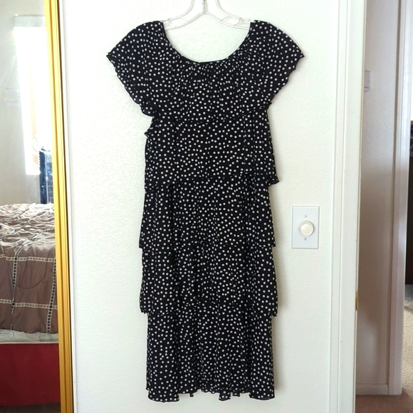 Style & Co Ruffled Dress, L - Picture 2 of 5